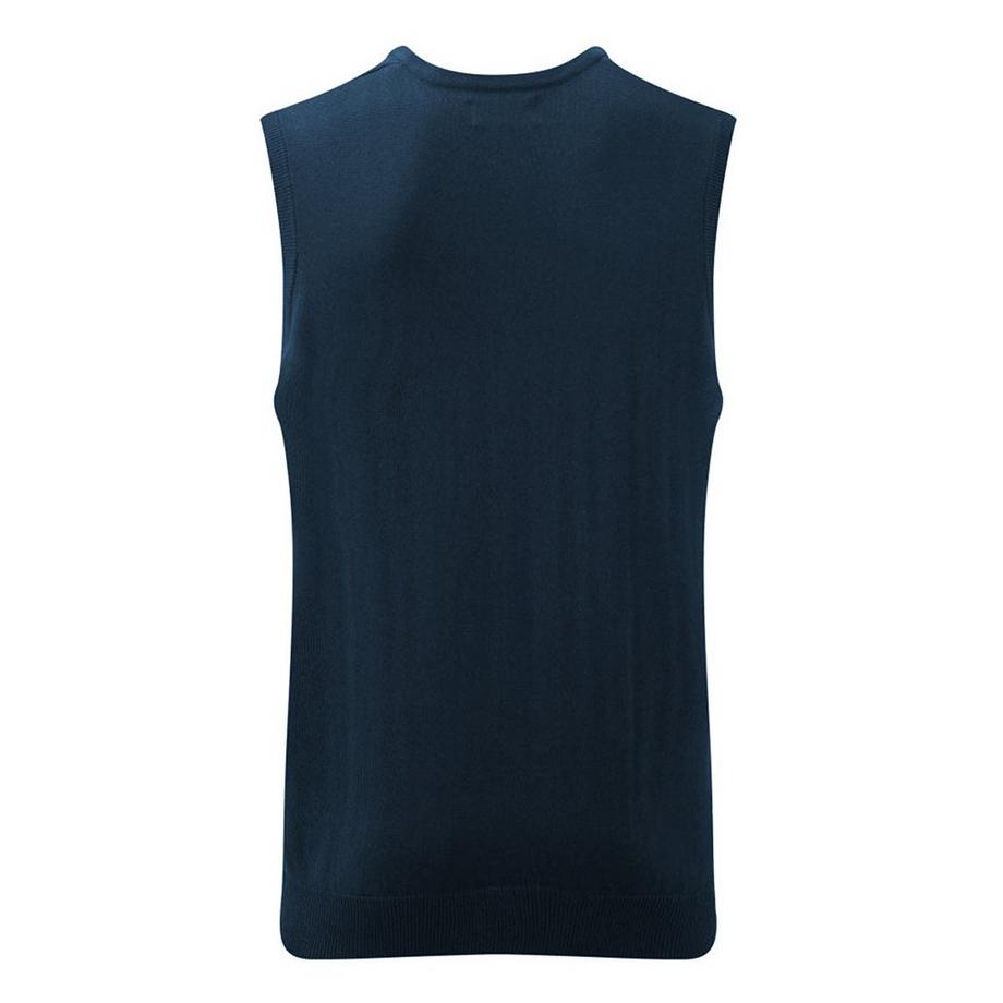 Russell Collection Pull sans Manches Col V Tricoté  