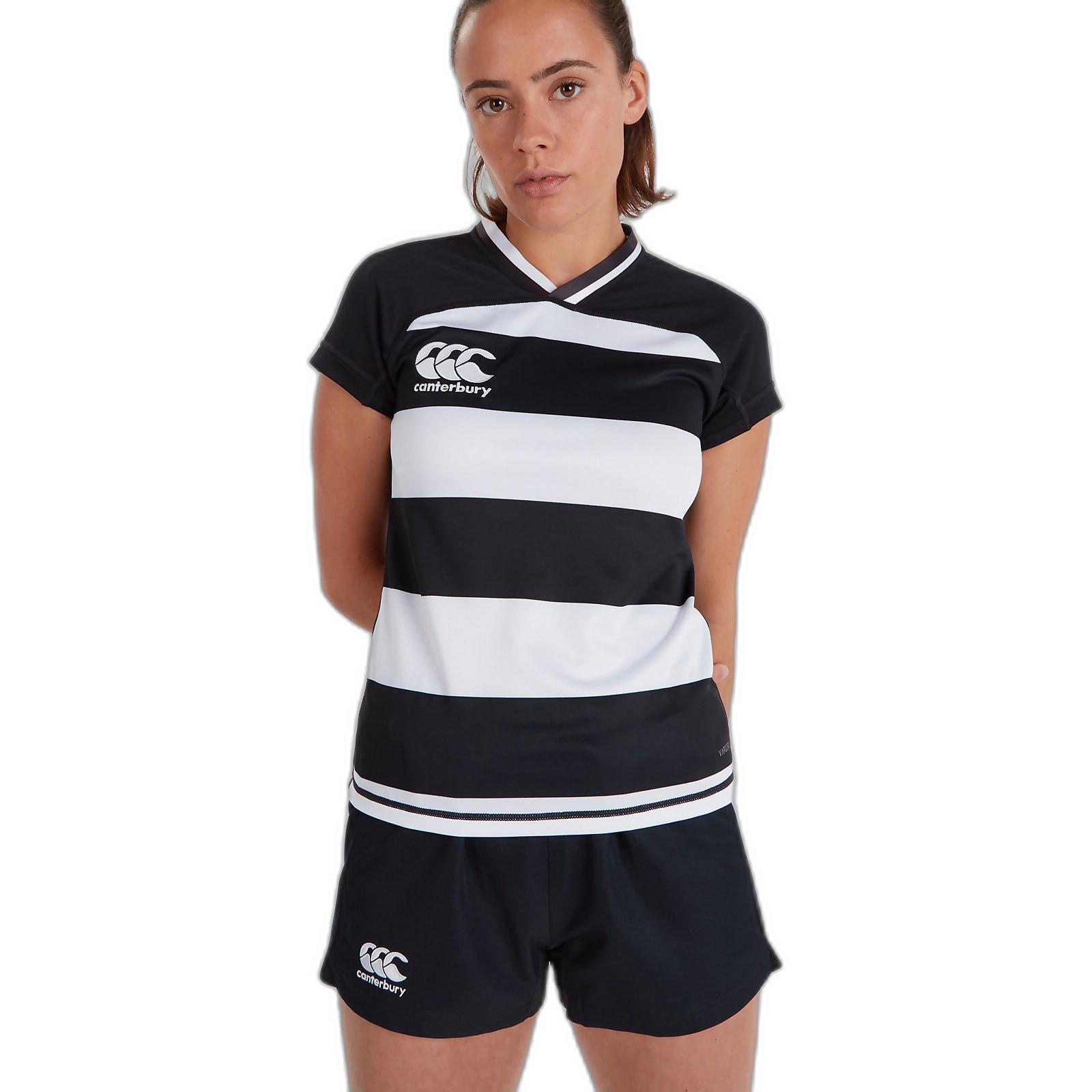 Canterbury  gestreiftes trikot, damen vapodri evader 