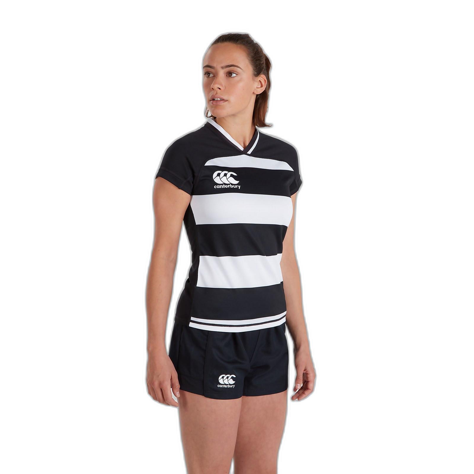 Canterbury  gestreiftes trikot, damen vapodri evader 