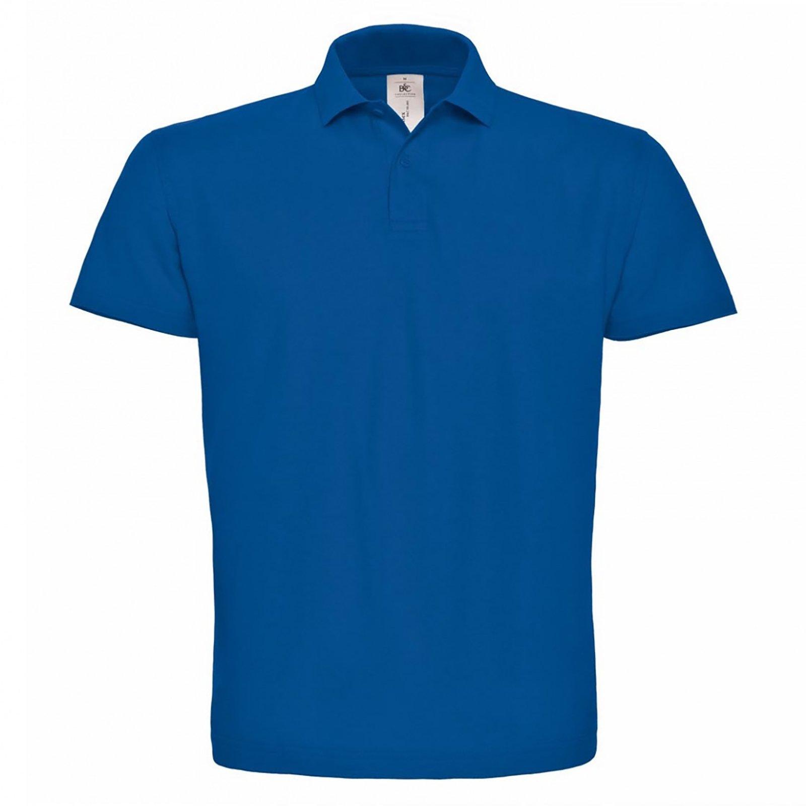Image of B&c Id.001 Poloshirt, Kurzarm Herren Königsblau L