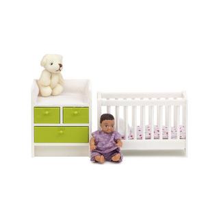 LUNDBY  Puppenhauszubehör Babyzimmer Set 