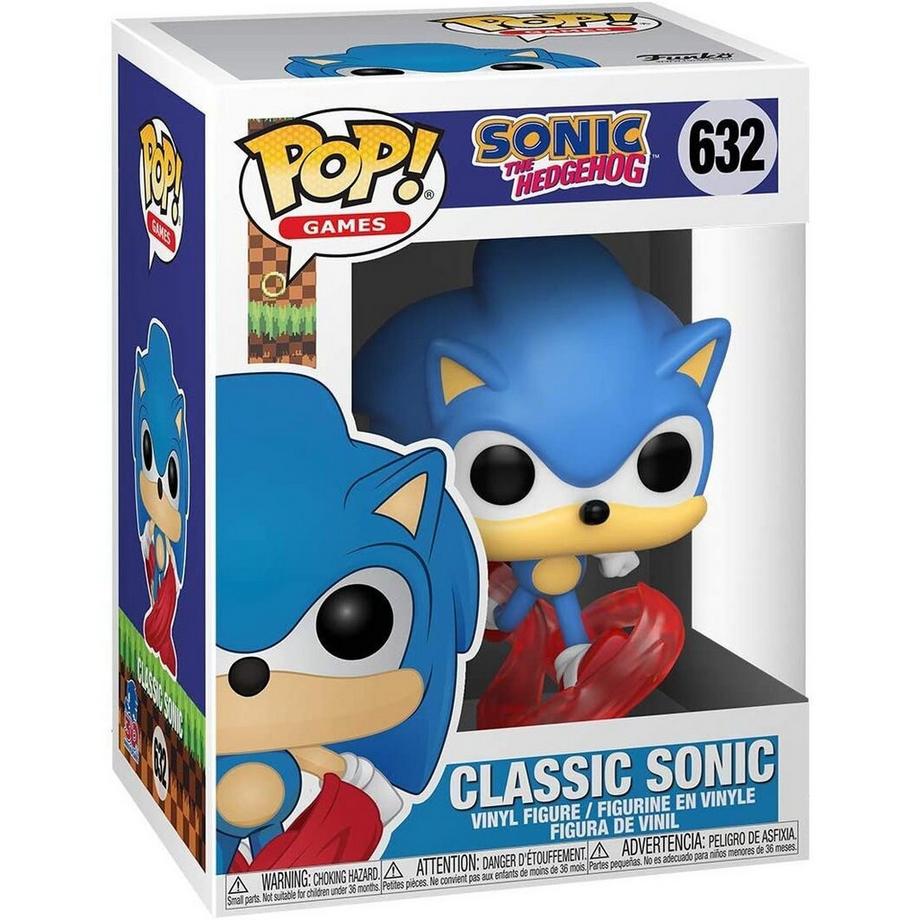 Funko  Figurine POP Sonic 30ème Anniversaire Running Sonic 