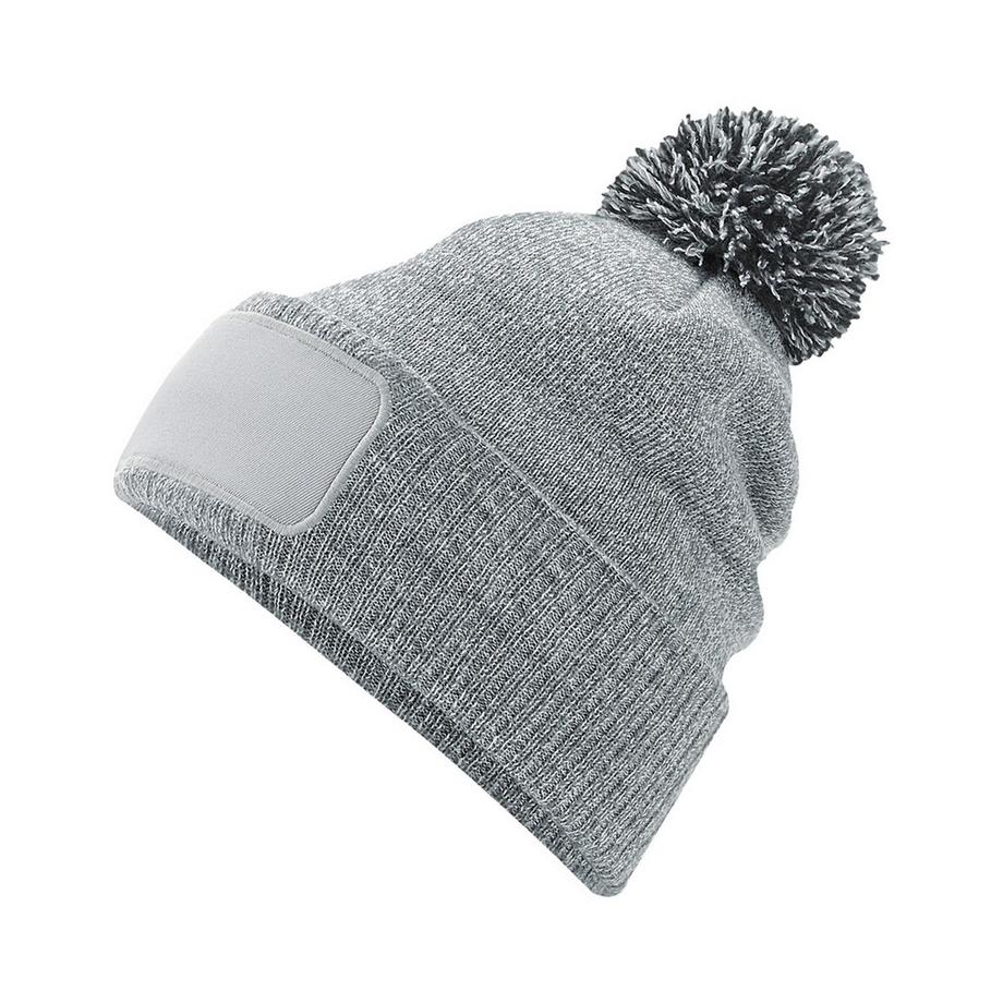 Beechfield Strickmütze mit Bommel  
