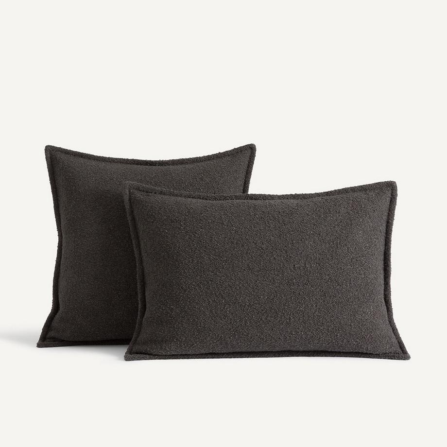 AM.PM Housse de coussin en bouclette  