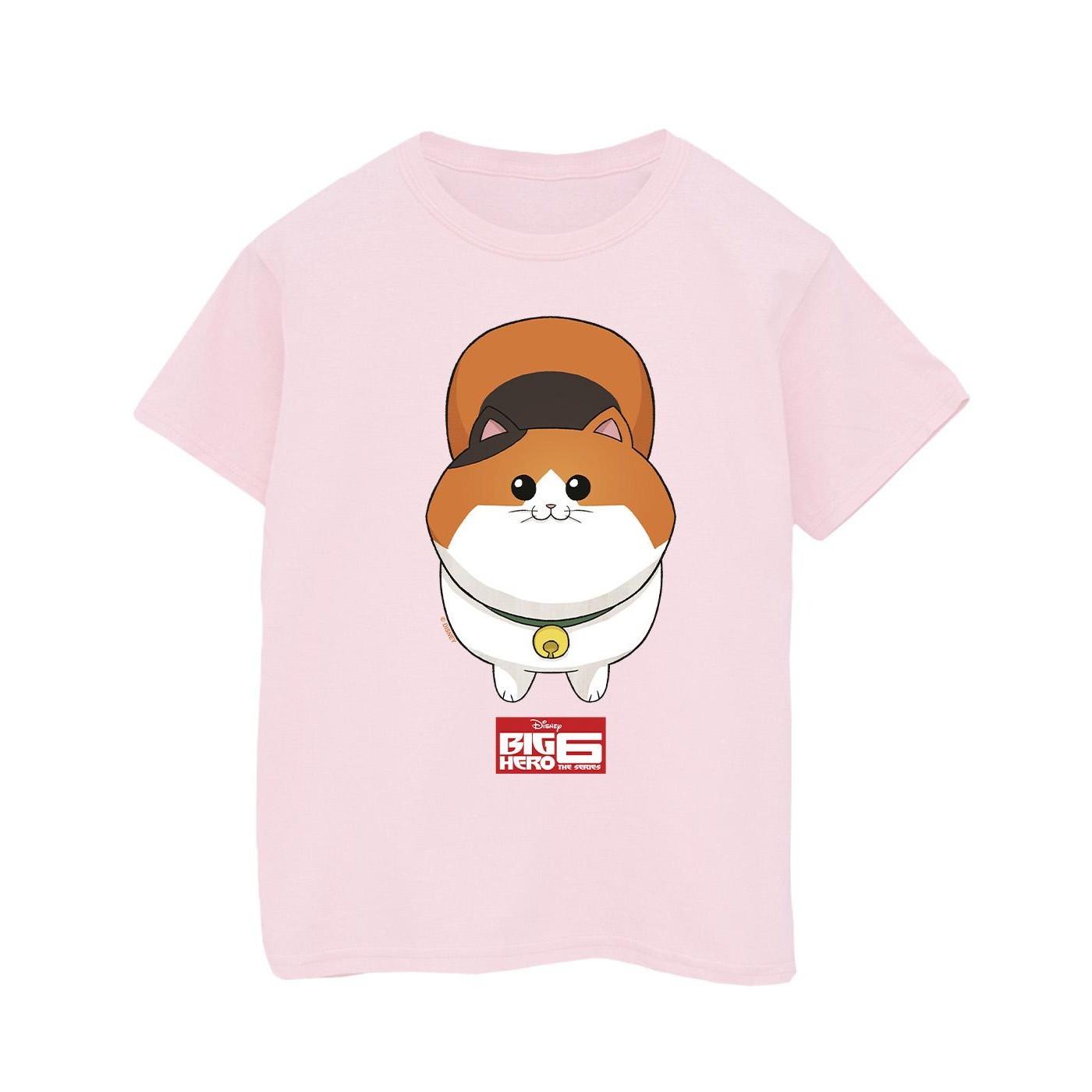 Image of Big Hero 6 Baymax Kitten Face Tshirt Unisex Pink 116