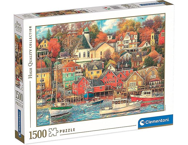 Image of Clementoni Puzzle Puzzle Good Times Harbor (1500Teile)