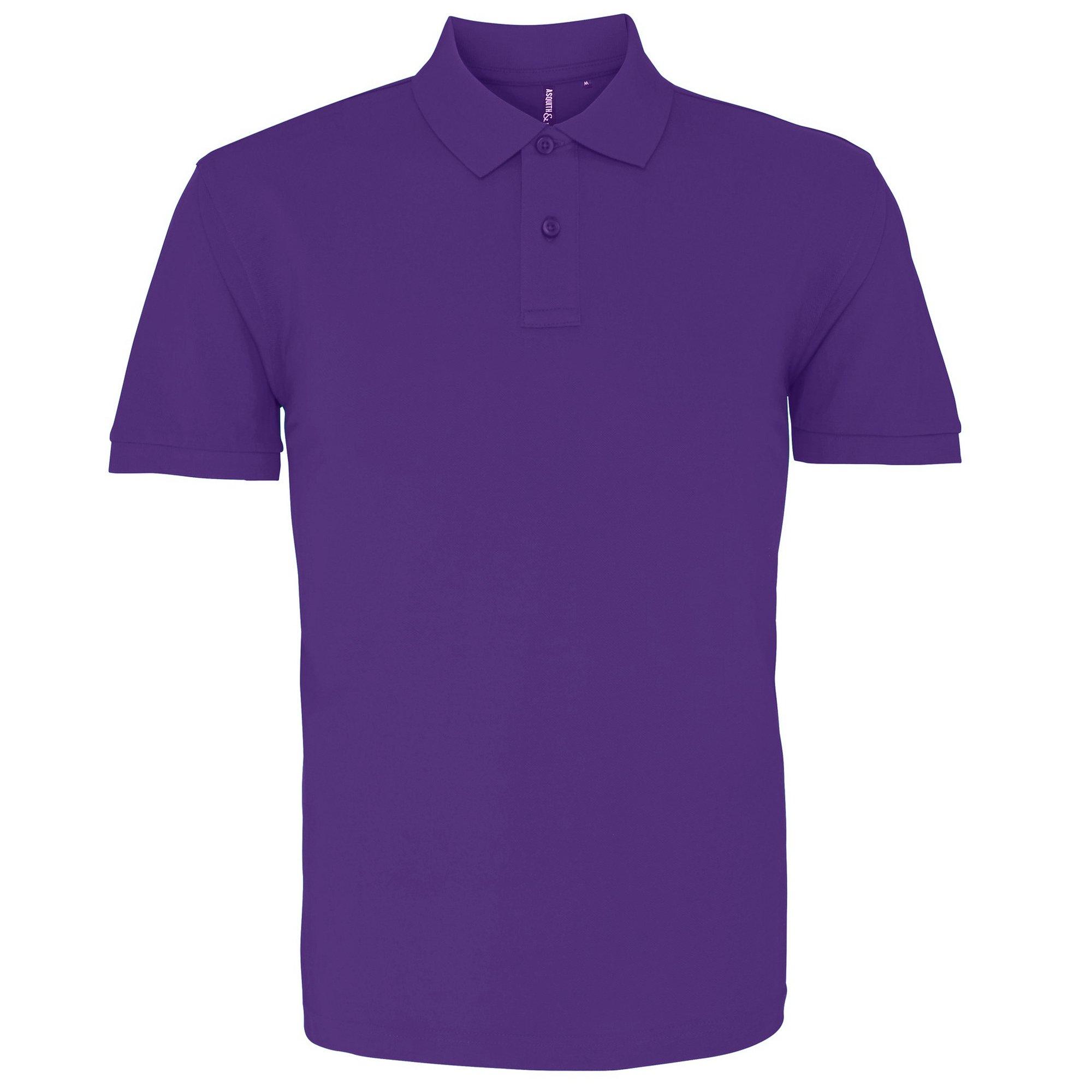 Image of Poloshirt, Kurzarm Herren Lila M