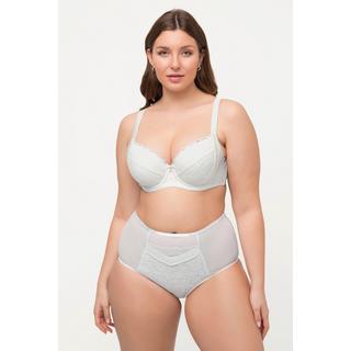 Ulla Popken  Culotte maxi shapewear à empiècement en dentelle et strass 