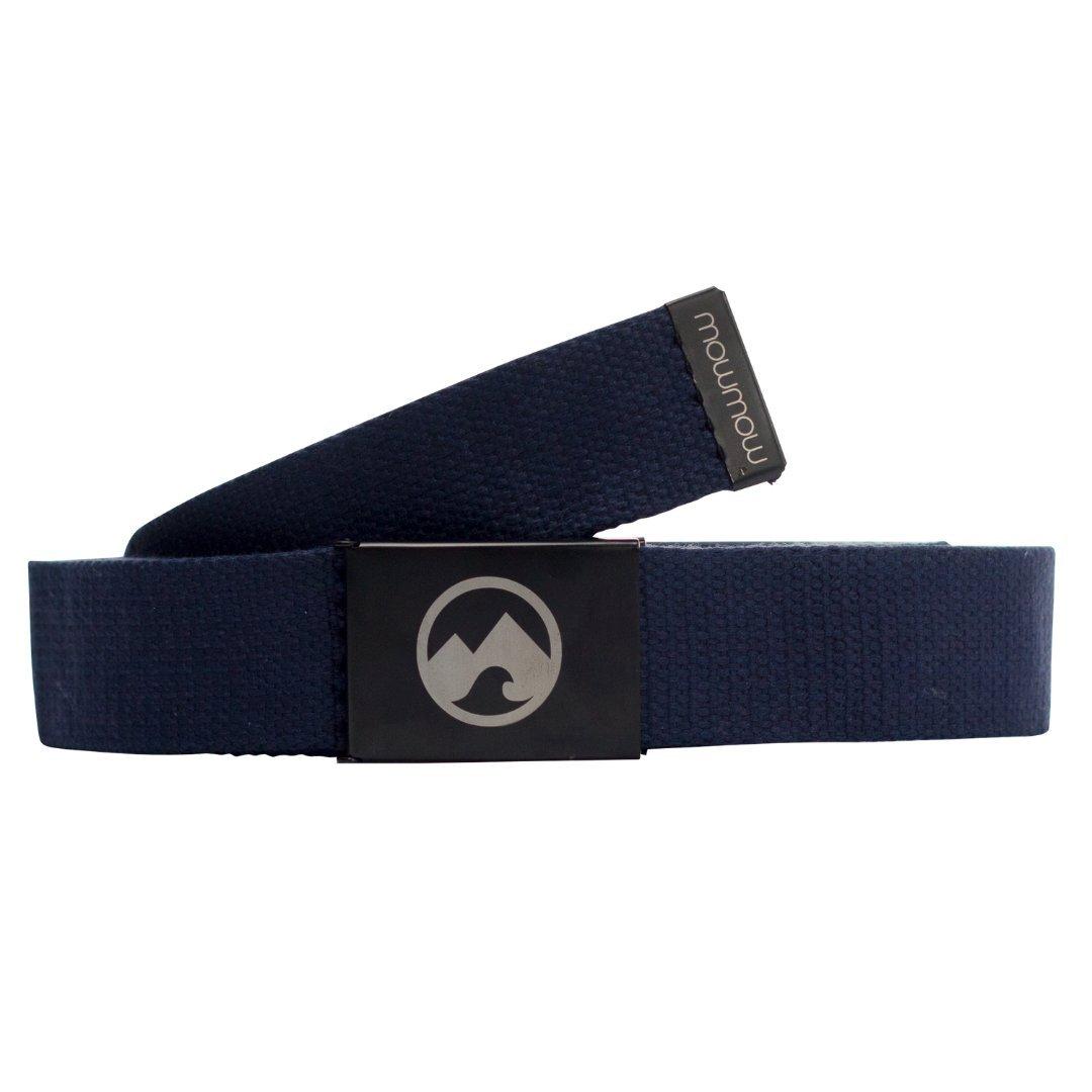 Image of Canvas Belt Elevate Unisex Blau ONE SIZE