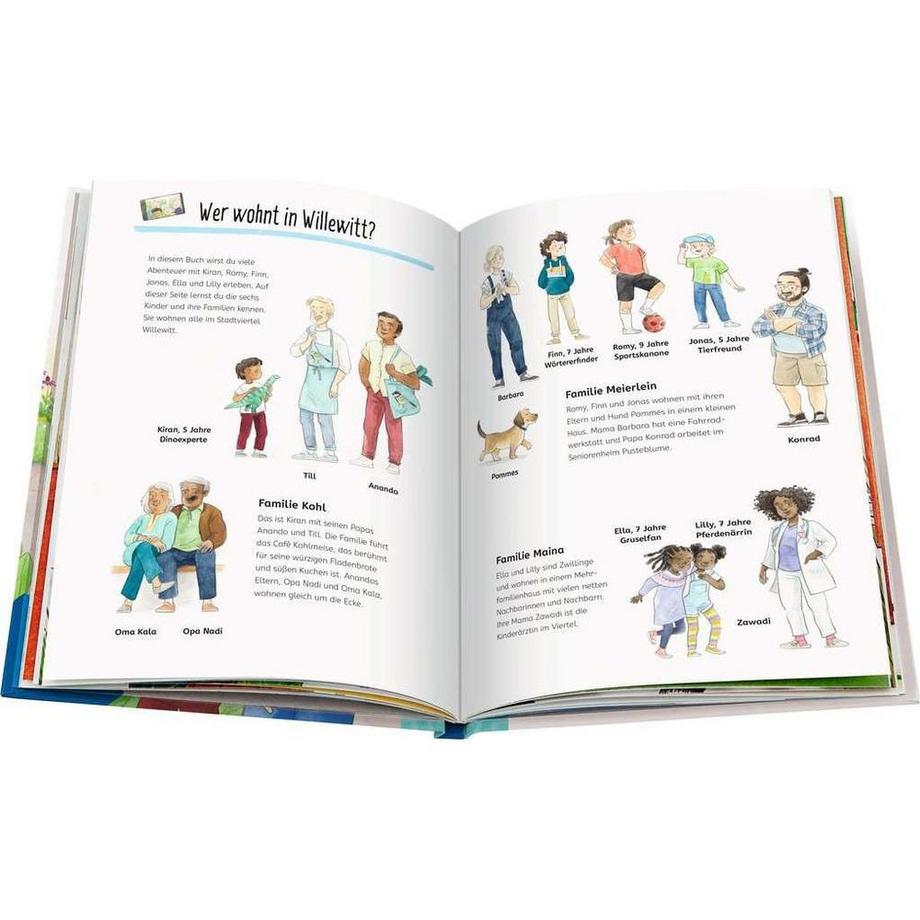 Wieso? Weshalb? Warum? Meine Vorlesegeschichten, Band 1: Was erleben wir Tag für Tag? Friese, Inka; Frau Annika (Illustrationen) Couverture rigide 