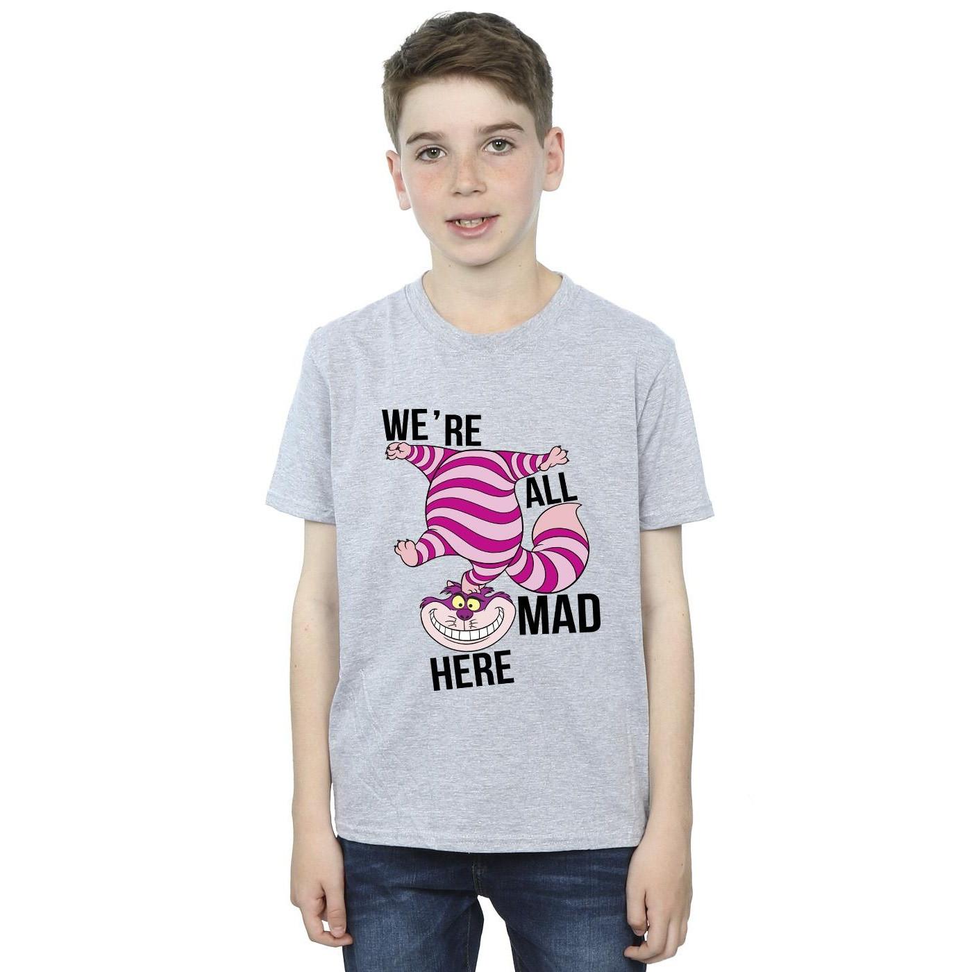 Disney  Alice In Wonderland All Mad Here TShirt 