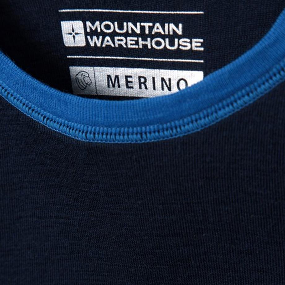 Mountain Warehouse  Merino II Base Layer Oberteil Rundhalsausschnitt 