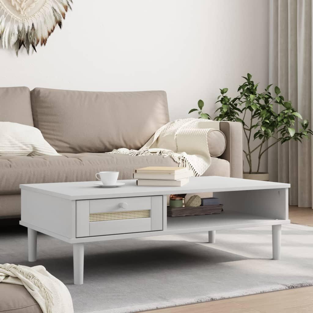 VidaXL Table basse bois  