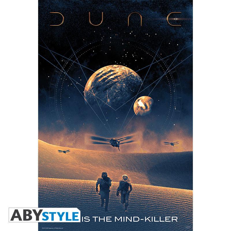 Abystyle Poster - Rolled and shrink-wrapped - Dune - Fear is the mind-killer  