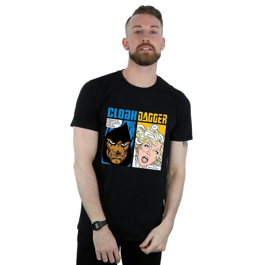 MARVEL Cloak and Dagger Comic Panel T-Shirt  
