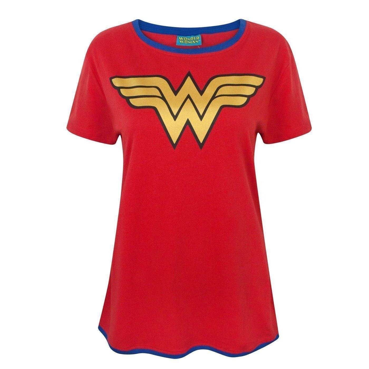 Image of Wonder Woman TShirt, Logo - L