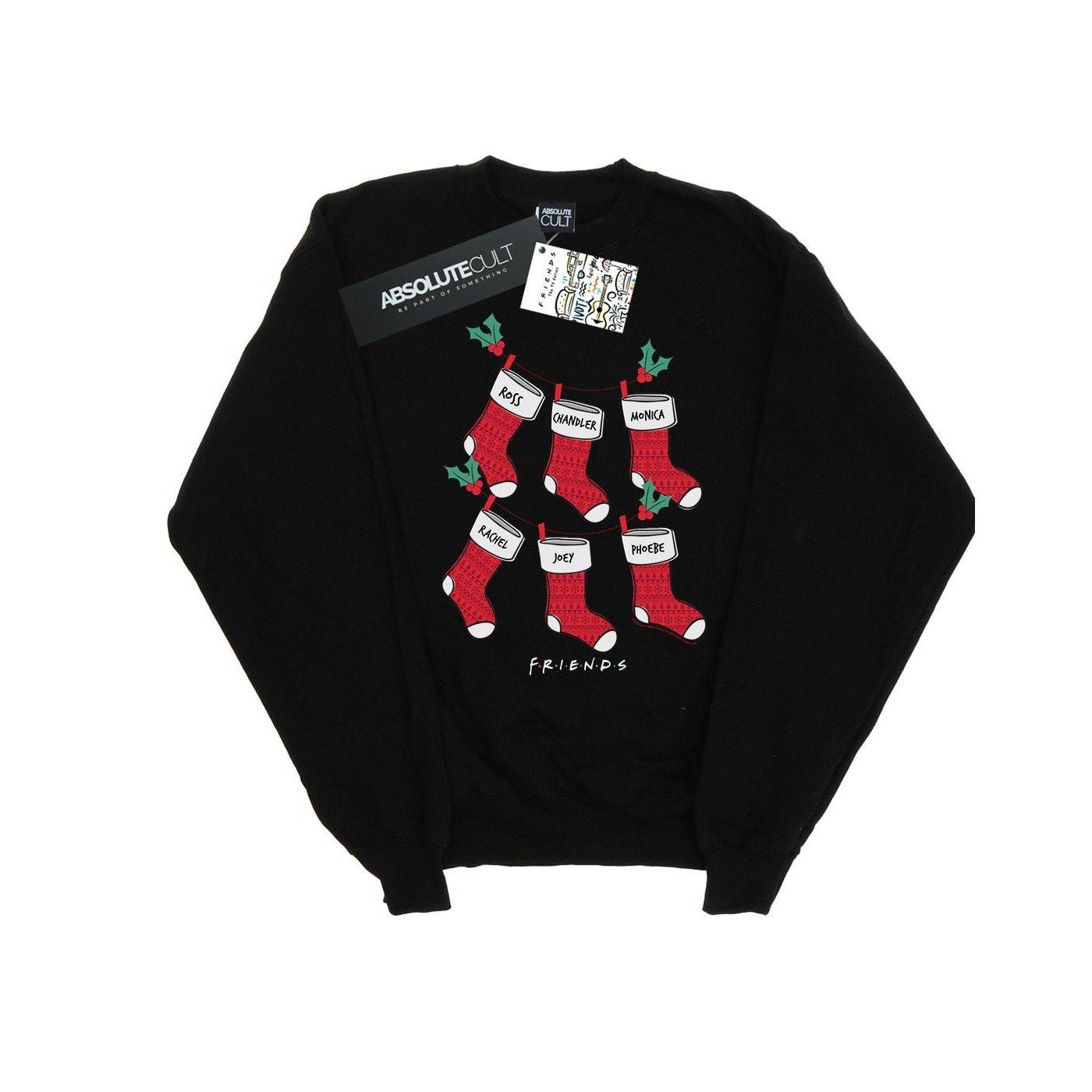 Image of Christmas Stockings Sweatshirt Damen Schwarz XL