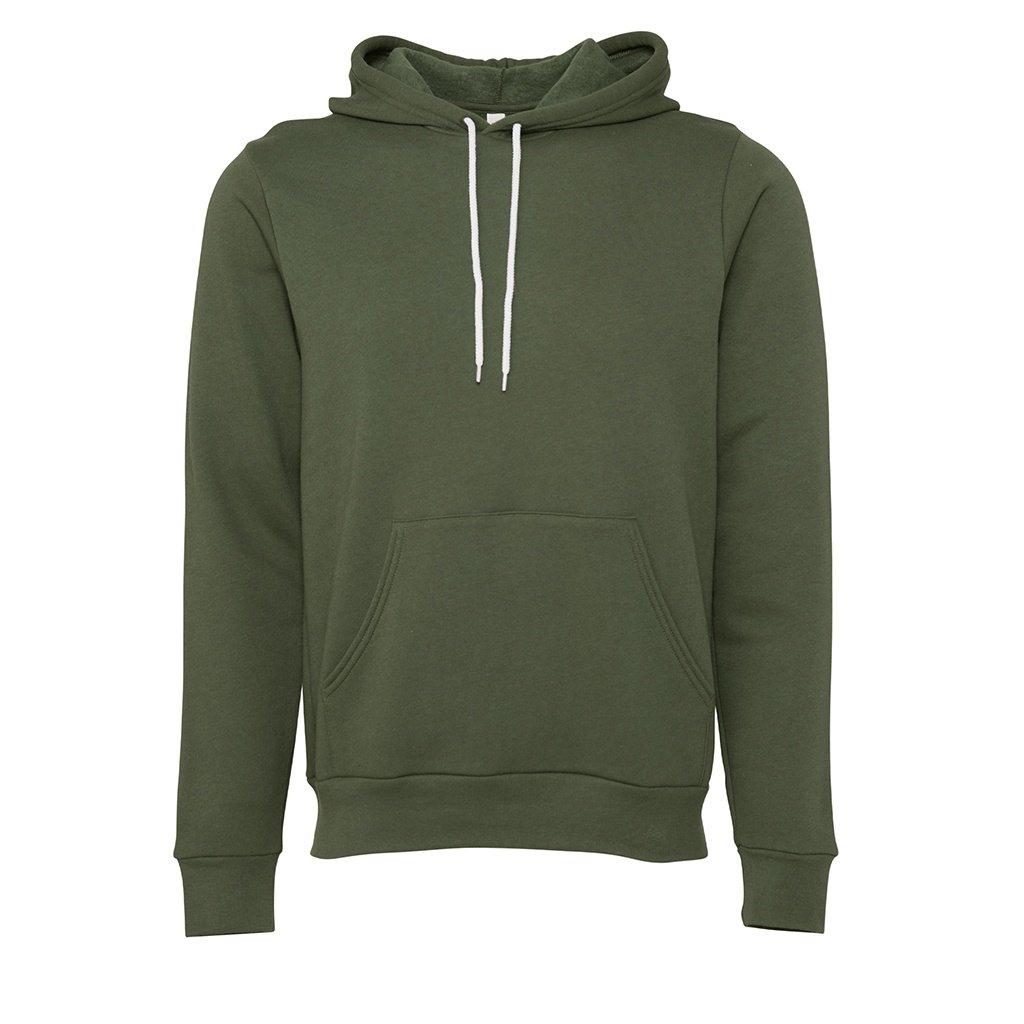 Image of Erwachsene Kapuzenpullover Damen Militärgrün XL