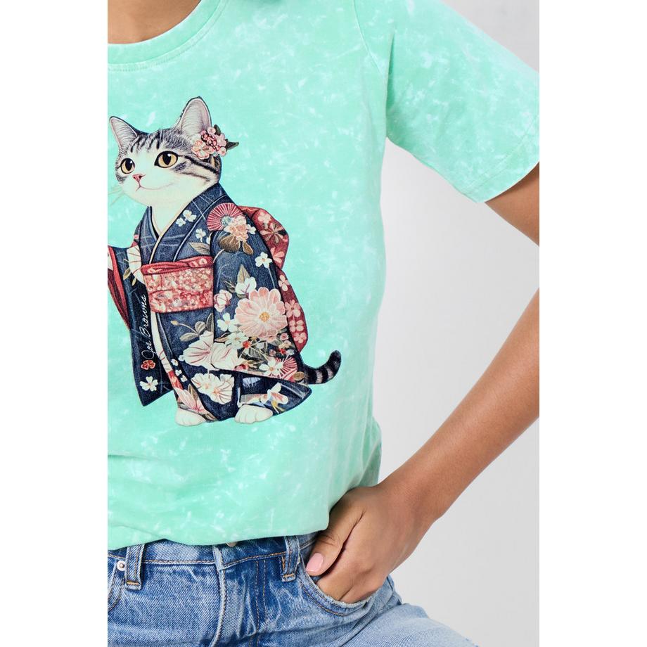 Joe Browns Maglietta in Jersey con Stampa Gatto  