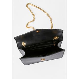 Damart  Clutch mit Paillettenklappe. 