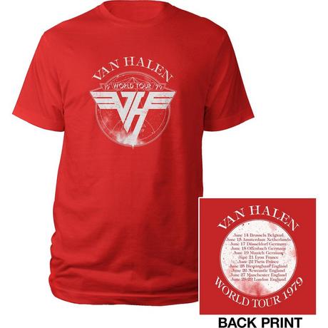 Van Halen  Tshirt TOUR 