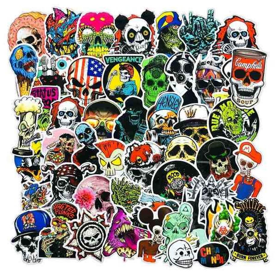Pack de Stickers - Crânes