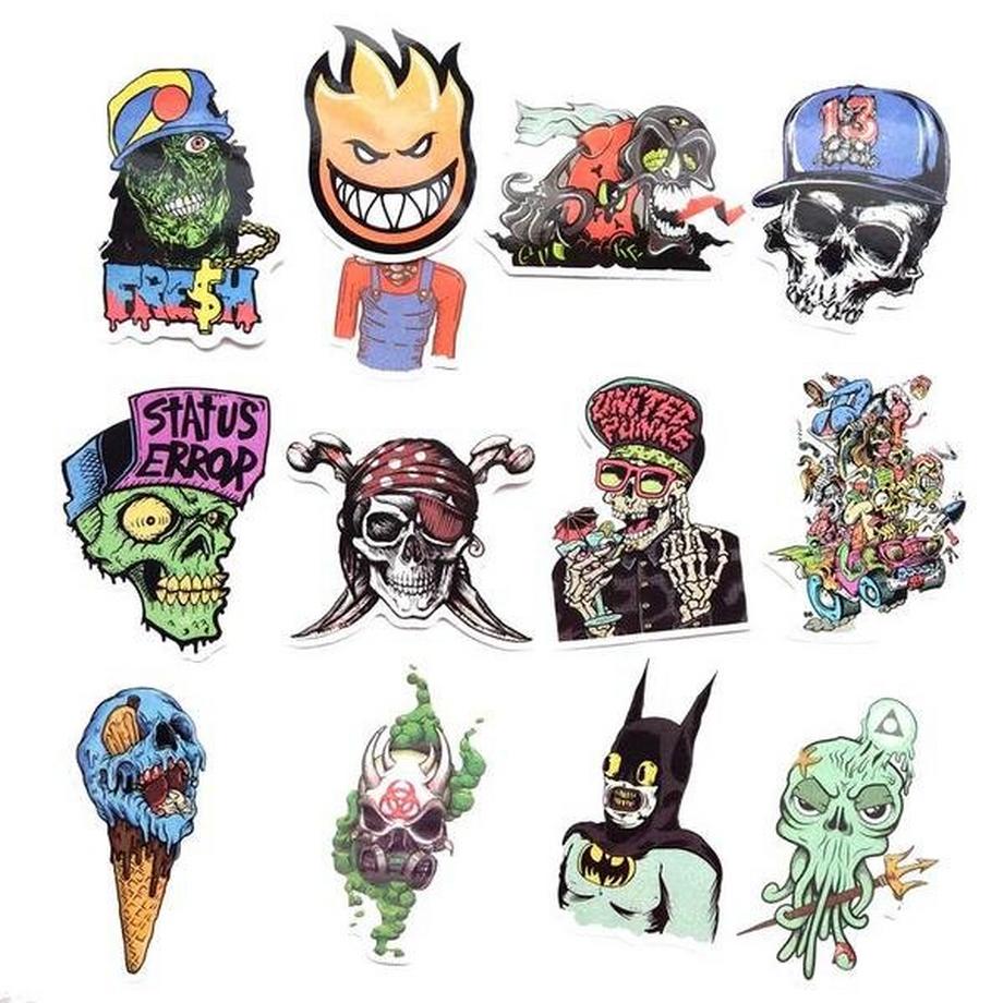 Gameloot Pack de Stickers - Crânes  