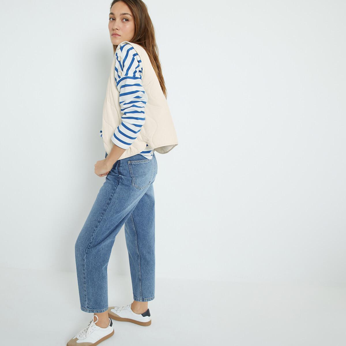 La Redoute Collections  Mom-Jeans Signature PAULINE aus Bio-Baumwolle 