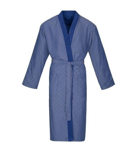 Image of Giovanni Bademantel Unisex Blau Denim Dunkel M