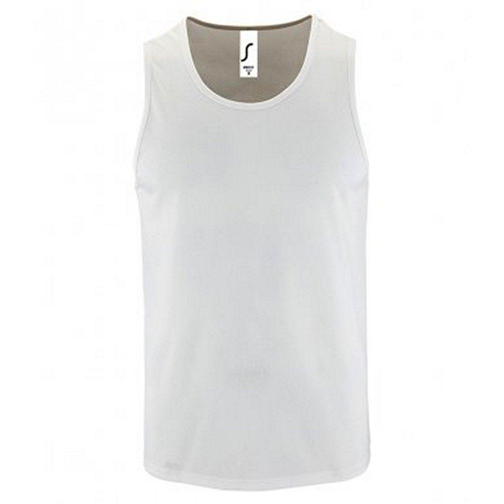 Image of Sporty Performance Tank Top Herren Weiss XXL
