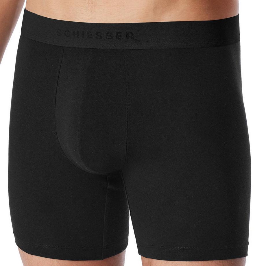 Schiesser Confezione da 6 boxer lunghi in cotone  