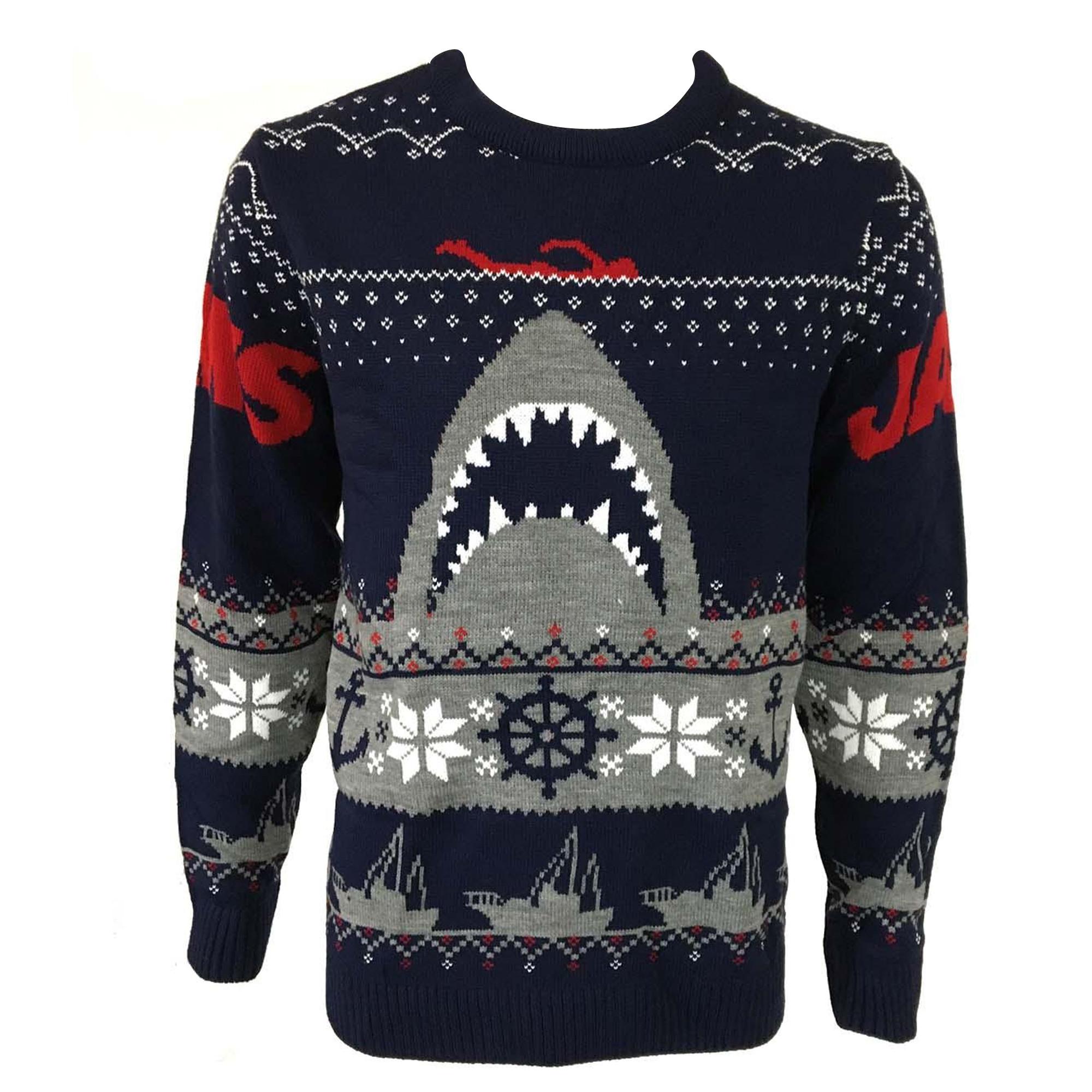 Jaws  Sweatshirt  weihnachtliches Design 