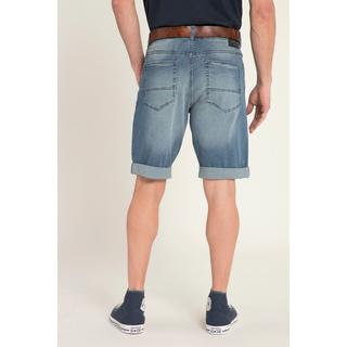 JP1880  Bermuda di jeans leggeri con vestibilità normale e taglio a cinque tasche, fino alla tg. 72 