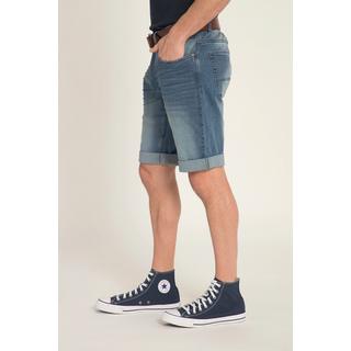 JP1880  Bermuda di jeans leggeri con vestibilità normale e taglio a cinque tasche, fino alla tg. 72 