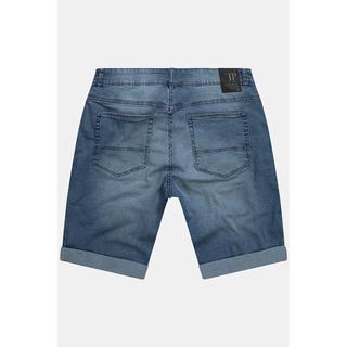 JP1880  Bermuda di jeans leggeri con vestibilità normale e taglio a cinque tasche, fino alla tg. 72 