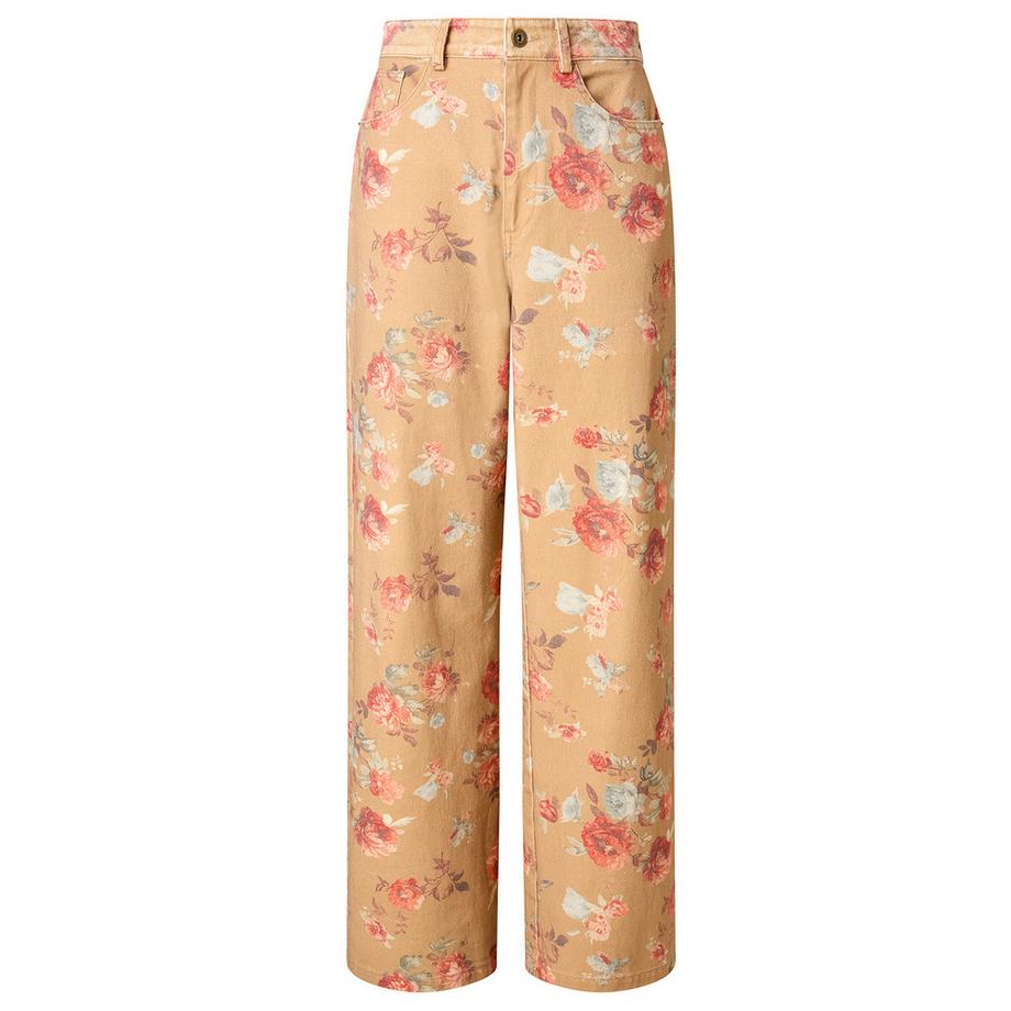 Joe Browns Weit geschnittene Jeans mit floralem Druck  