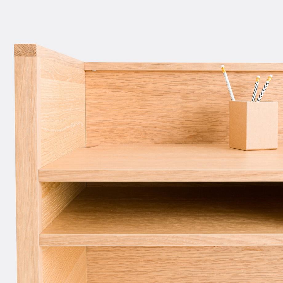 La Redoute Intérieurs Bureau chêne et plaqué chêne  