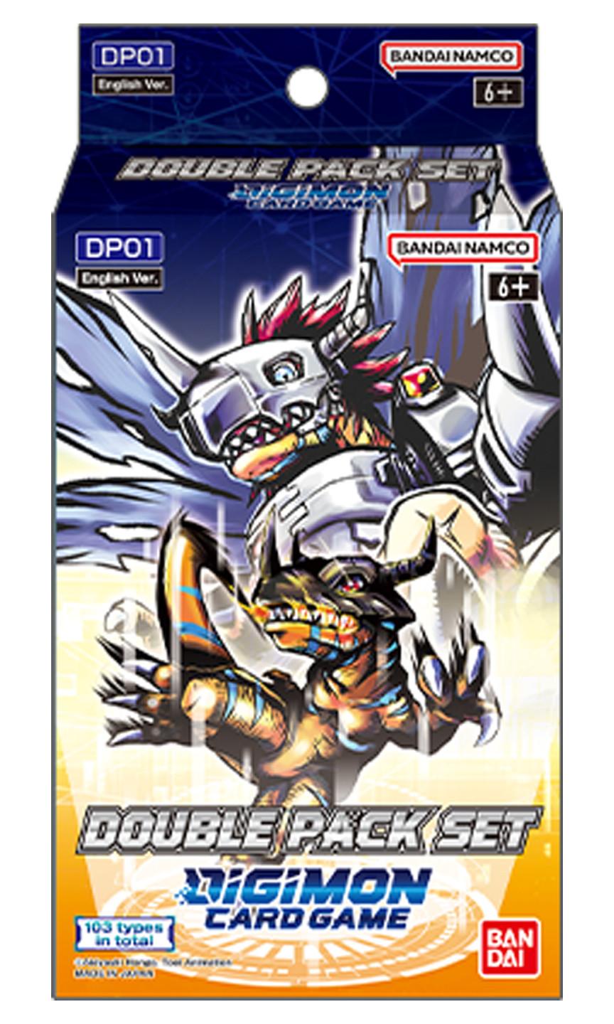 Bandai  Digimon Card Double Pack Set DP01 - Digimon Card Game - EN 