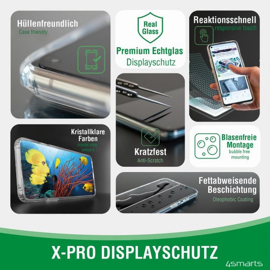 4smarts  X-Pro Clear Pellicola proteggischermo trasparente Samsung 1 pz 