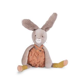 Moulin Roty  peluche lapin couleur argile, Trois Petits Lapins, Moulin Roty 
