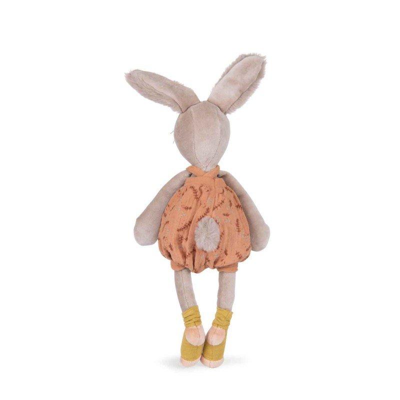 Moulin Roty  peluche lapin couleur argile, Trois Petits Lapins, Moulin Roty 