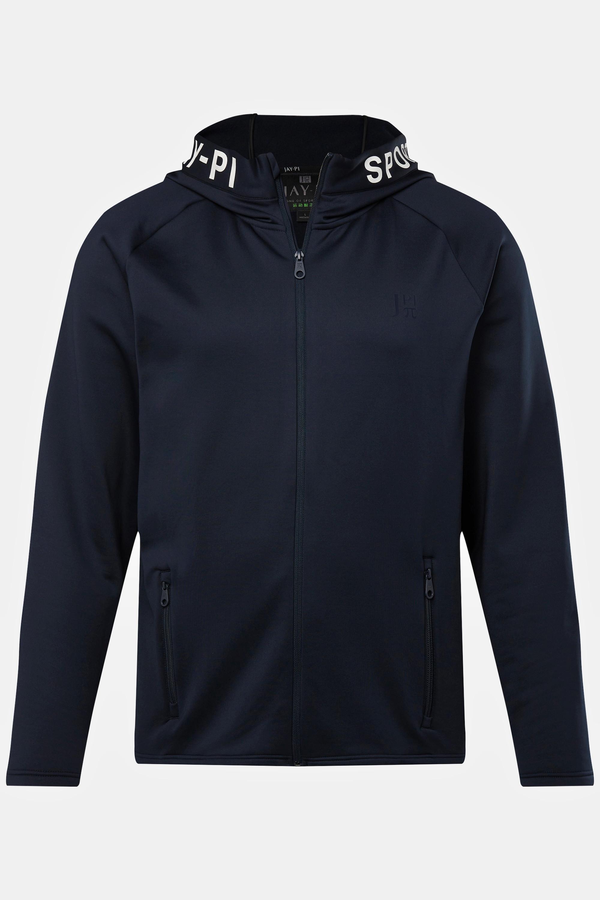 JP1880  Giacca sportiva da tennis con FLEXNAMIC®, softshell e cappuccio 