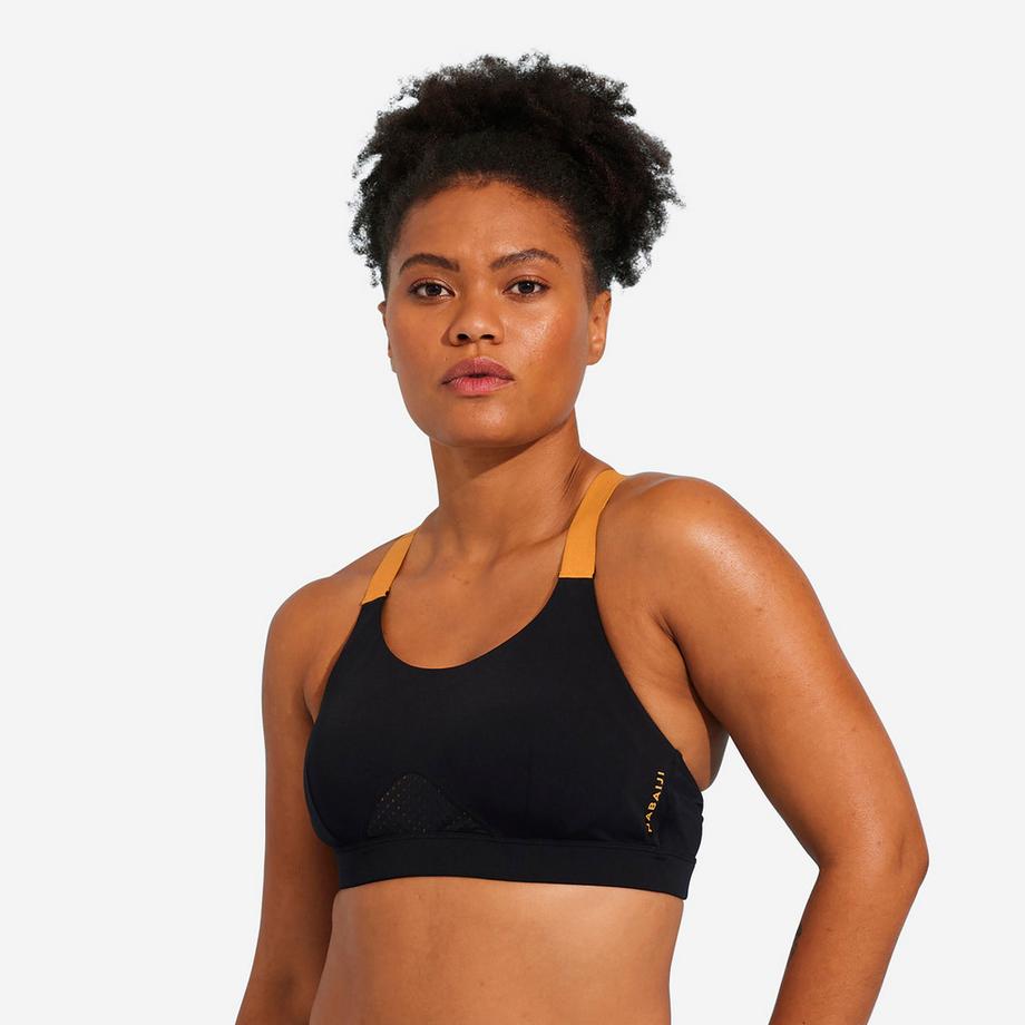 Top costume da bagno aquagym acquacycling sostegno forte sintetico