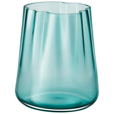 LSA International Lagoon Vase/Laterne H24cm - Meeresgrün  