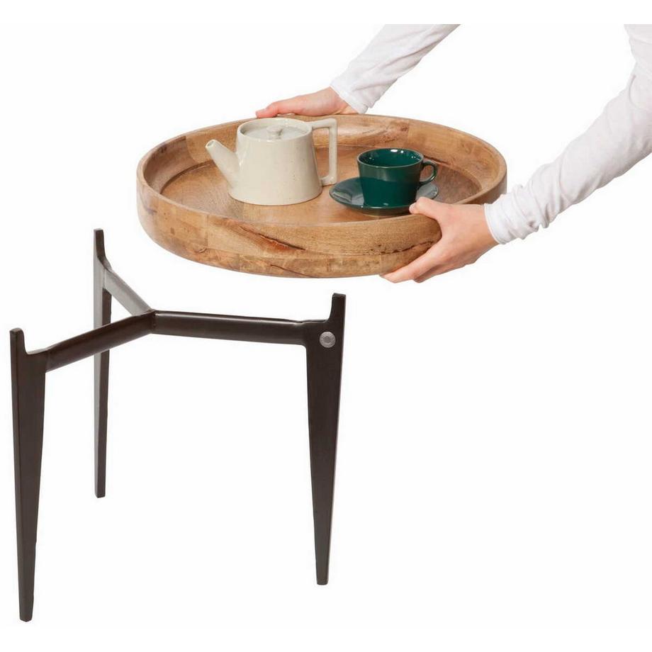 mutoni Table d&#039;appoint Piccard ronde 46  