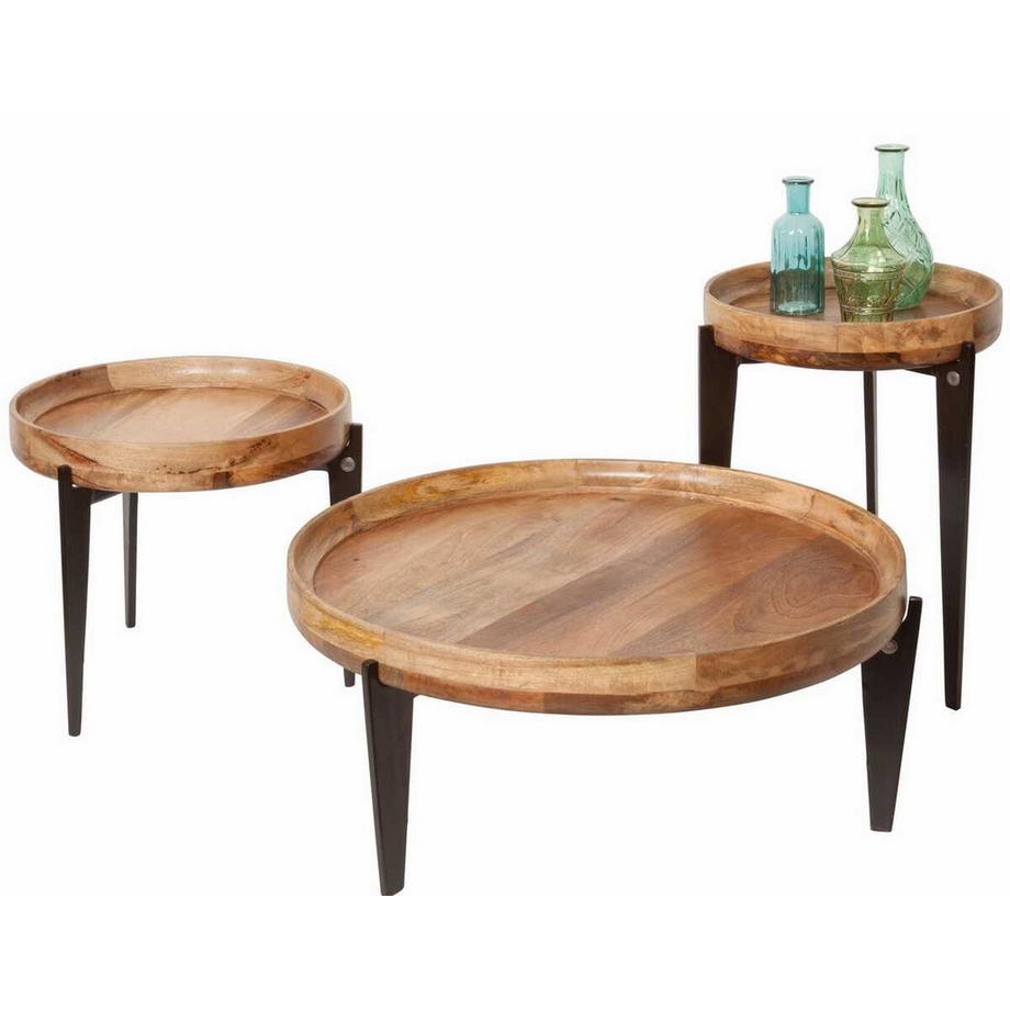 mutoni Table d&#039;appoint Piccard ronde 46  