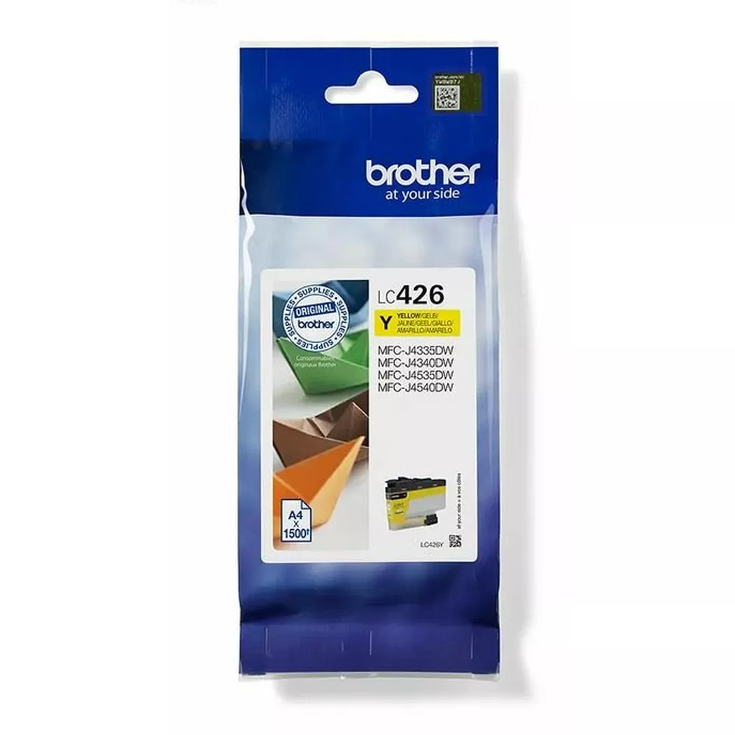 Brother – LC-426Y Druckerpatrone 1 Stück(e) Original Gelb, One Size