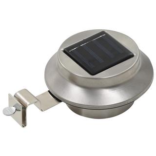 VidaXL Solarlampe edelstahl  