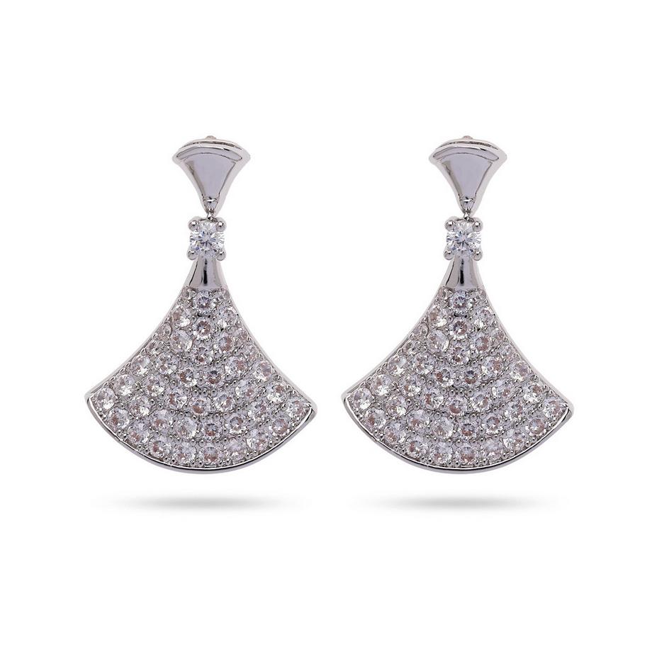 Schimmernde Edle Tropfenohrringe