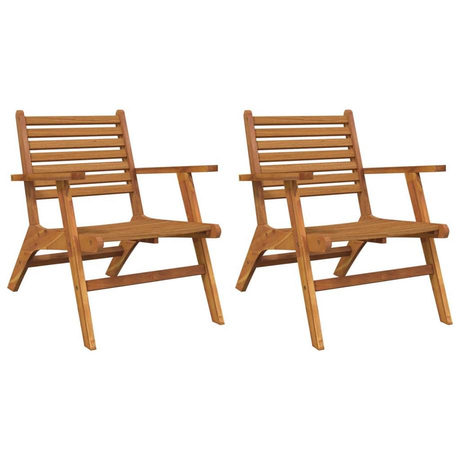 Chaise de jardin bois d’acacia